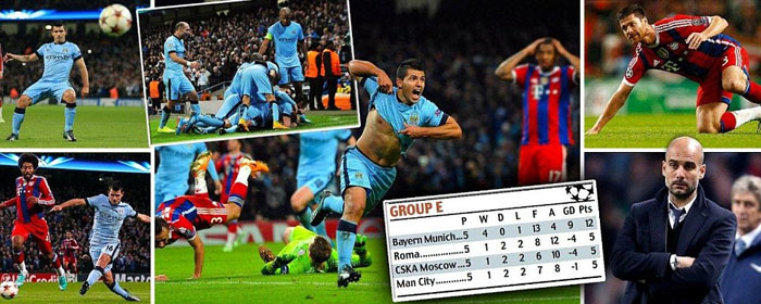 Aguero Cetak Tiga Gol Jaga Peluang Lolos 16 Besar